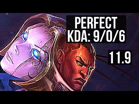ORIANNA vs LUCIAN (MID) | 9/0/6, Legendary, 400+ games | EUW Master | v11.9