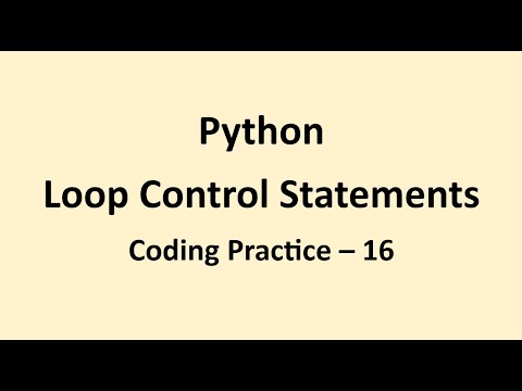 Coding Practice 16 Loop Control Statements Python Nxtwave Ccbp