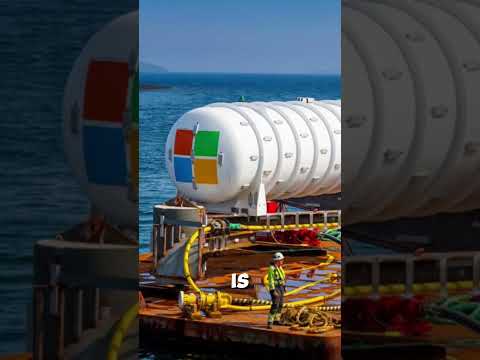 The Secret Behind Microsoft's Underwater Data Center #sciencefacts #facts