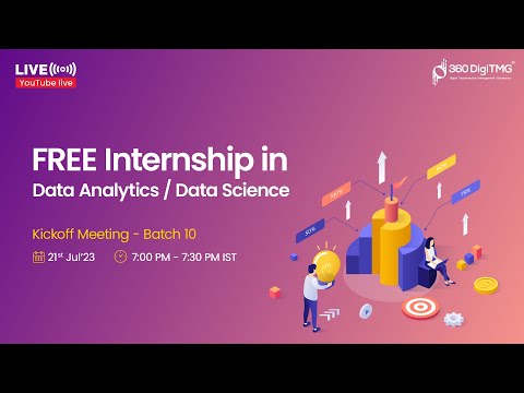 Free Data Analytics Data Science Internship | Batch 10 | 360DigiTMG