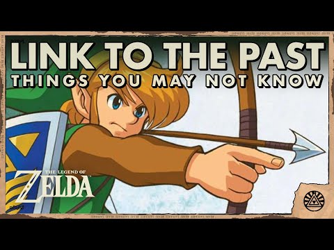 Things you may not know about The Legend of Zelda A Link To The Past (facts and secrets)