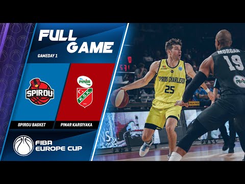 Spirou Basket v Pinar Karsiyaka - Full Game - FIBA Europe Cup 2019-20