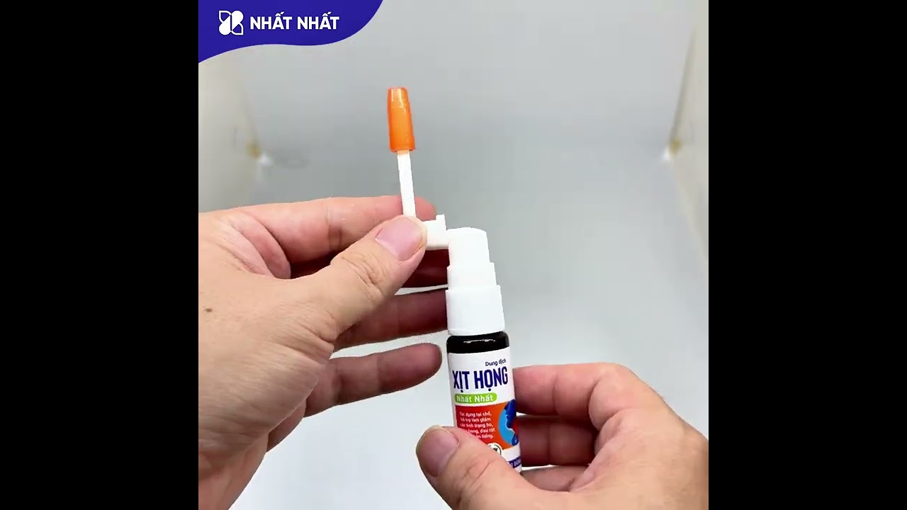 Dung dịch Xịt Họng Nhất Nhất