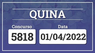 Capa de QUINA 5818