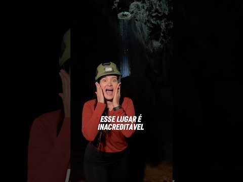 Uma caverna única no mundo, que fica em São Paulo 😱💦#petar #sp #caverna #trilha #aventura #natural