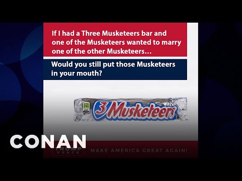 Donald Trump's OTHER Candy-Related Ads | CONAN on TBS