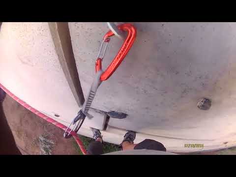 Escalada en El Puente. Plottier. Neuquen