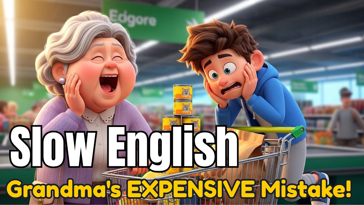Grandma's EXPENSIVE Mistake! | Slow English for Beginners | Telling Stories in English (A1–A2) ✔