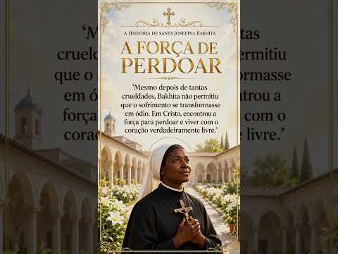 Santa Josefina Bakhita — a liberdade, o perdão e a dignidade encontrados em Cristo.#igrejacatólica