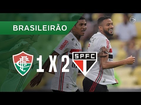 FLUMINENSE 1 X 2 SÃO PAULO - GOLS - 27/07 - BRASILEIRÃO 2019