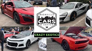 Crazy Exotics Nashville Cars and Coffee (Franklin, TN) 2/2/2019