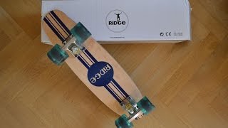 UNBOXING Ridge Skateboard Ahorn Holz