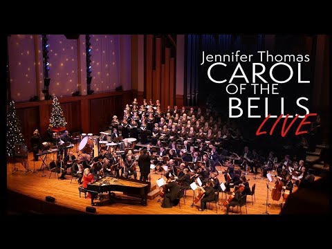 CAROL OF THE BELLS - LIVE - Jennifer Thomas (with The Ensign Symphony & Chorus)