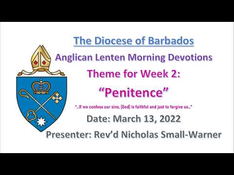 Anglican Morning Devotion, 13th March 2022