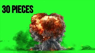 Explosion Green Screen Effects / Patlama Green Scr