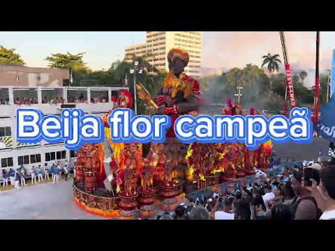 Desfile das campeãs beija flor 2025 4k (RESPEITA PRA SER RESPEITADO ) #carnaval2025