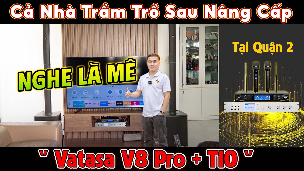 Video sản phẩm Vang số Vatasa V8 Pro