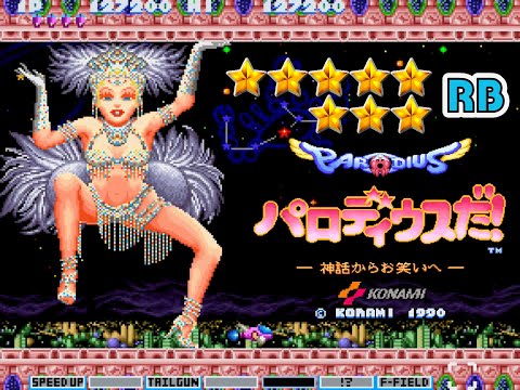 1990 [60fps] Parodius DA! Twin Bee Loop2-1