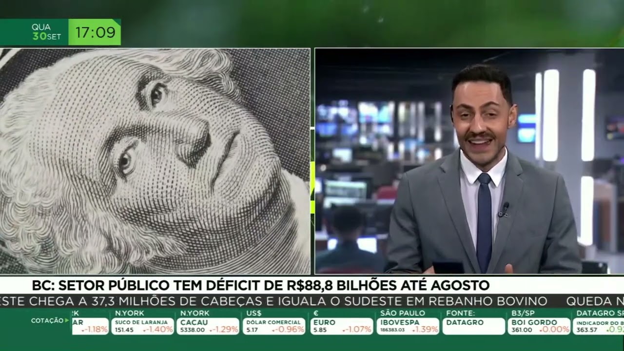 Conexão BandNews TV e Jornal Agromais desta quarta-feira (30/09)