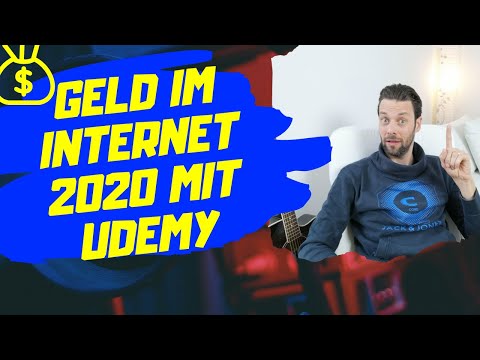 Geld im Internet verdienen 2020 mit Online Kursen - udemy Videokurse
