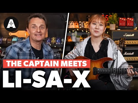The Captain meets Li-sa-X!