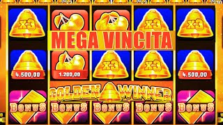 BIG WIN Slot Golden Winner CRAZY BONUS & MEGA FREE SPINS!