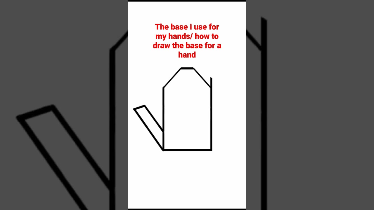 hands are hard so here #hands #art #base #learn #learntodraw