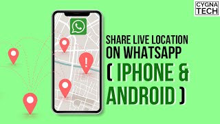 How To Share Your Live Location On Google Maps Through WhatsApp | Get Accurate Location