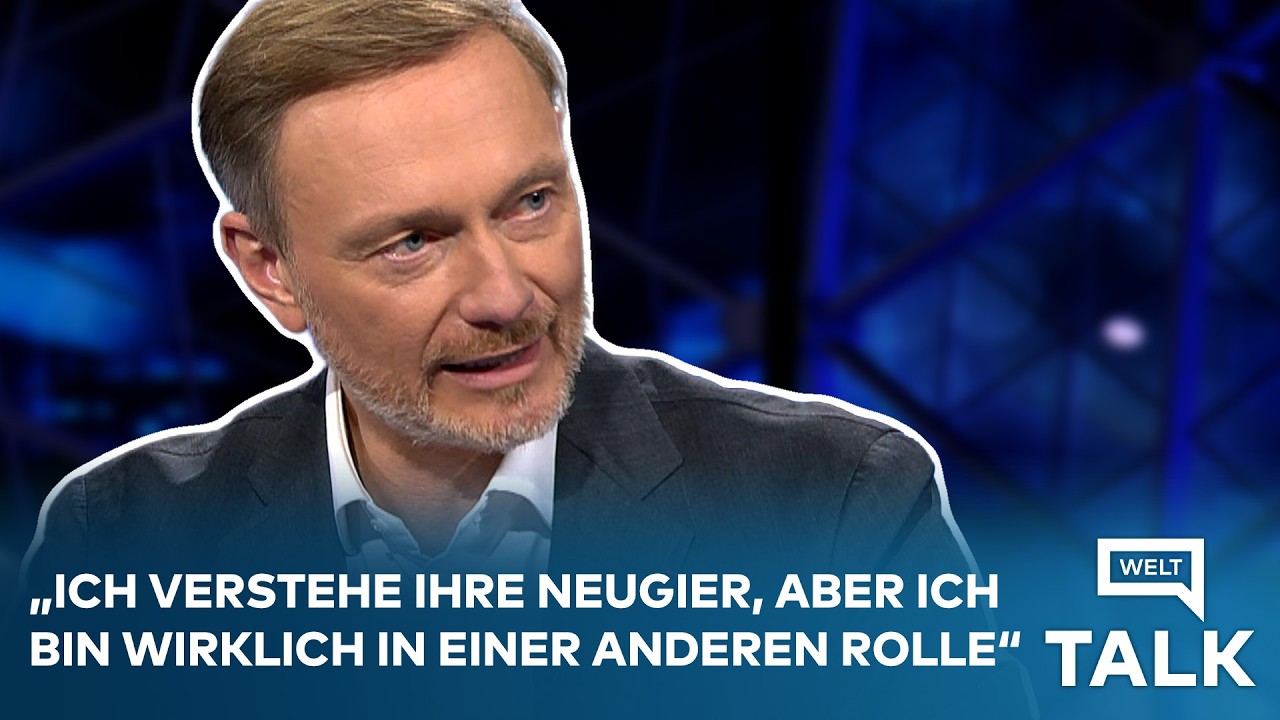CHRISTIAN LINDNER: Ex-Finanzminister zu Politik-Comeback, FDP-Krise und Ampel-Ende | WELT TALK