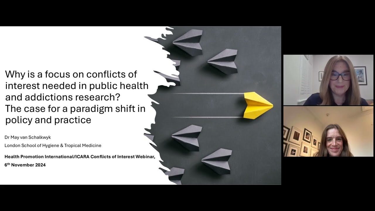 Health Promotion International and ICARA Contemporary Issues in Academic Publishing: Webinar One