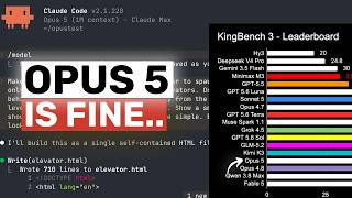 Opus 5 (Fully Tested): A MID-MODEL for a BIG PRICE that still UNDERPERFORMS K3?!