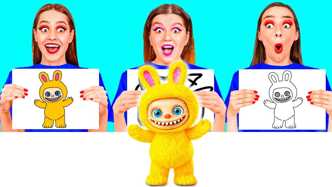 絵がうまいのはどっち？ | クレイジードローイングチャレンジ DaRaDa Challenge