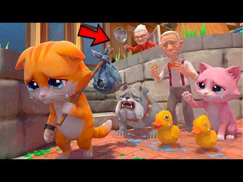 Goodbye Granny! I'm LEAVING Forever! 😿 (I Am Cat VR)