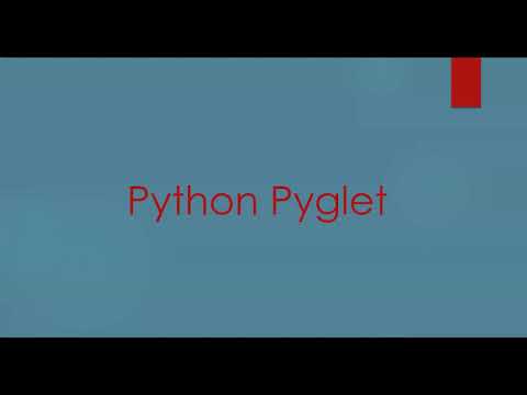 Pyglet  Libray in Python Programming