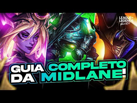 O GUIA COMPLETO DE MID LANE - JOGUE MELHOR QUE 99.9% DOS MIDLANER! LOL WILD RIFT