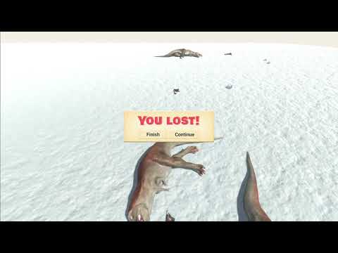 5 T-Rex vs 5x all units - Animal Revolt Battle Simulator