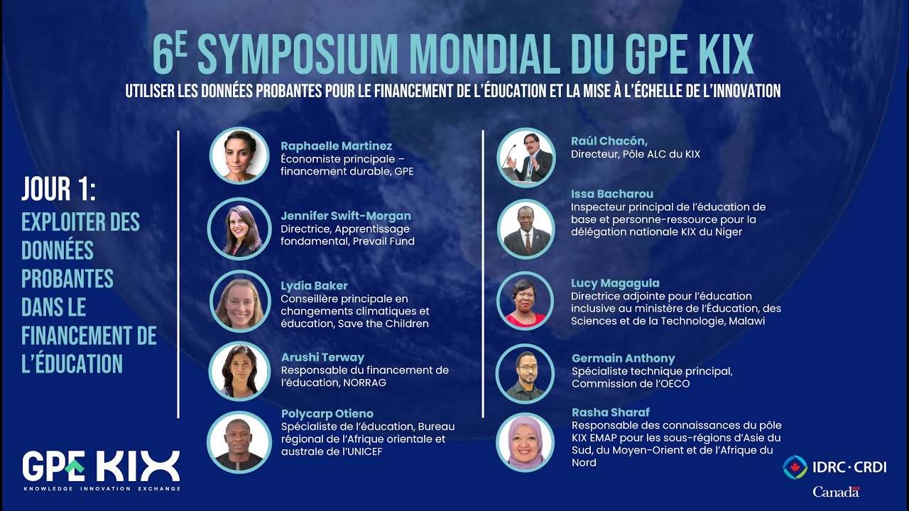 6e Symposium mondial du #GPEKIX Jour 1