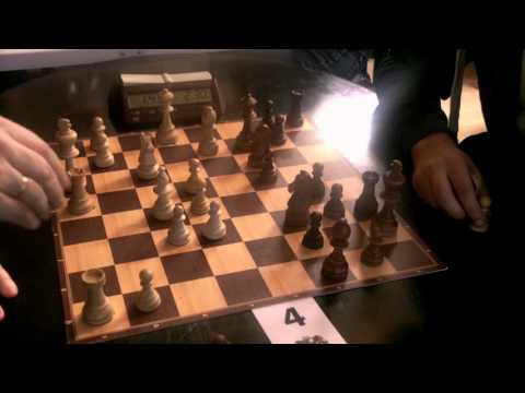 Olkhovskiy Alexander - GM Igor Kovalenko, chess blitz, Sicilian defence 2.f4