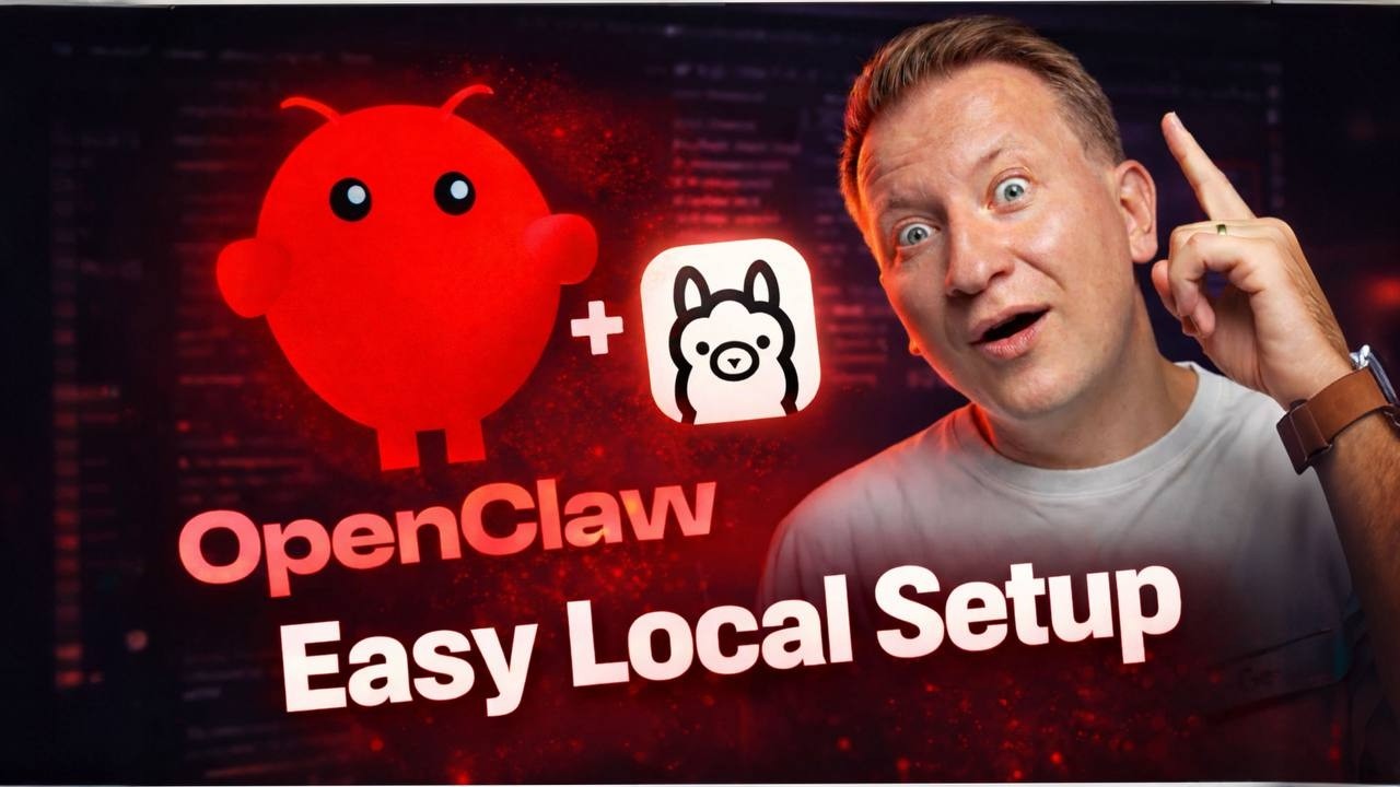 Video thumbnail for Video Tutorial: OpenClaw Ollama Tutorial: Private AI Agents on Your Computer