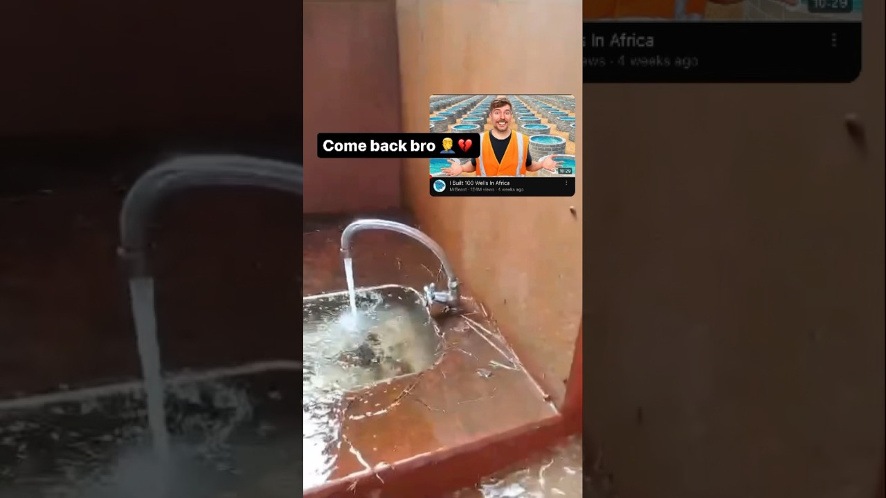 WE LOST THE WATER MR BEAST GAVE US 💔