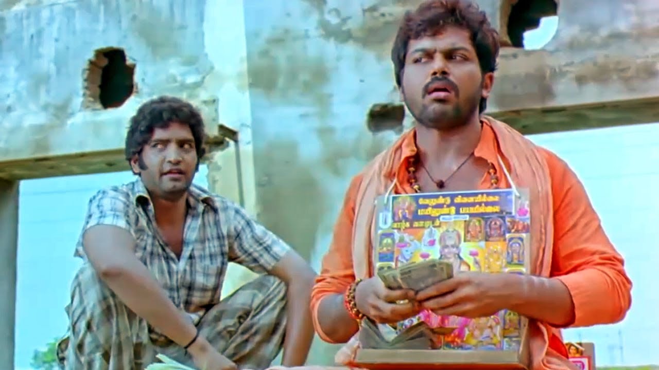 संथानम कार्थी को केह रहा है तेरा गणित कितना अच्छा है l S