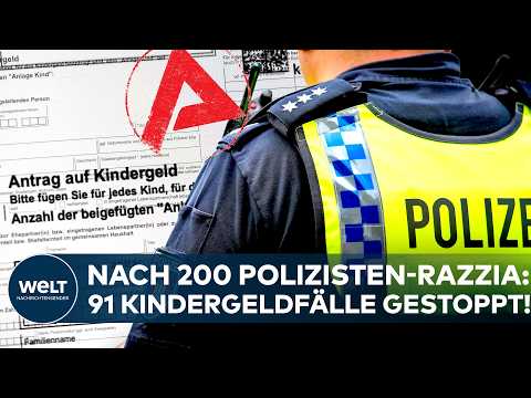 Video Thumbnail: HAMBURG: Razzia deckt Verdachtsfälle auf – Kindergeld für 91 Kinder sofort gestoppt!