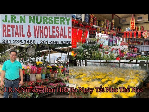 J.R.N Nursery Bán Hoa Ba Ngày Tết Như Thế Nào@nhungphancuocsongmy