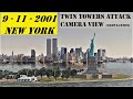 9/11 Twin Towers Attack | Crash Camera View #911 #twintowers #worldtradecenter