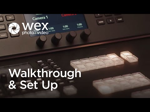 Walkthrough & Set Up | Blackmagic ATEM Television Studio HD8 ISO