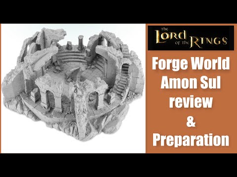 Forge World, Review, Preparation, The Ruined Watchtower of Amon Sûl. LOTRs, Hobbit