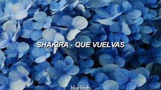 Que Vuelvas; Shakira // Letra