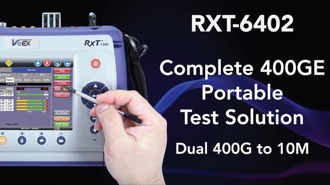 VeEx RXT-6402 40G Ethernet Test Modul