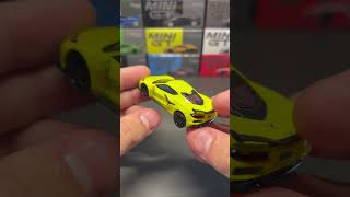 Mini GT - Chevrolet Corvette Z06 Yellow #diecast #minigt #car #collection #hotwheels #automobile