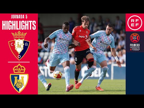 Resumen #PrimeraFederación | CA Osasuna B 0-0 SD Ponferradina | Jornada 5 | Temporada 2025/26